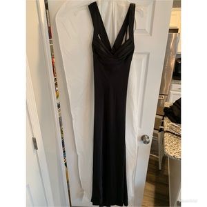 Calvin Klein Black Long Gown